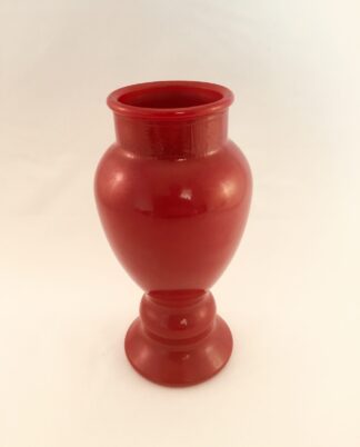 Rød vase.