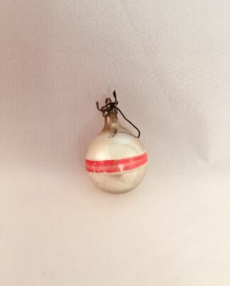 Gammel julekugle.