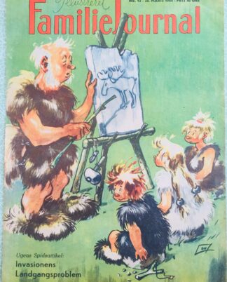 Flot forside fra Familie Journal 1944.