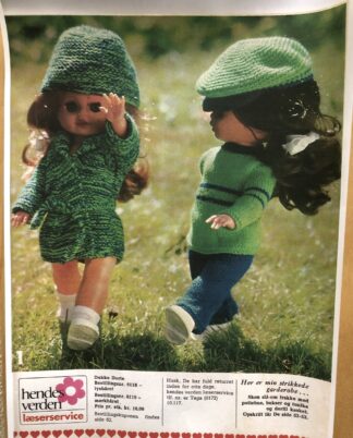 Mønstre til Dukke Dorte 1974