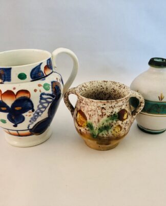 Lot kande-vase-krukke.