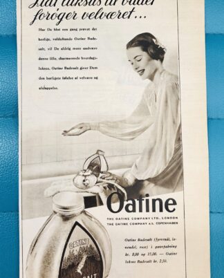 Gammel reklame fra Alt for Damerne 1950.