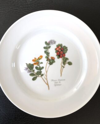 Flora Danica tallerken.