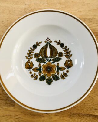 Dyb tallerken - Inglasur.