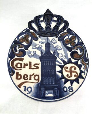 Carlsberg platte - Aluminia.