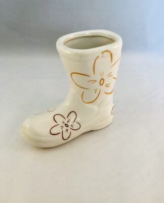 Gummistøvle vase.