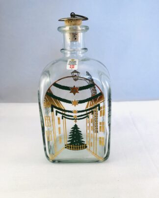 Holmegaard Juleflaske 1982.