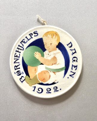 Børnehjælpsdags platte 1922.