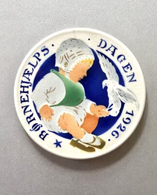 Børnehjælpsdags platte 1926.