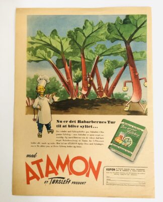 Reklame – Atamon - 1950.