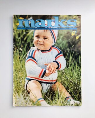 "Marks" strikke og hæklehæfte.