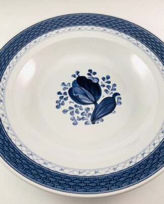 Dyb tallerken – Aluminia Tranquebar.