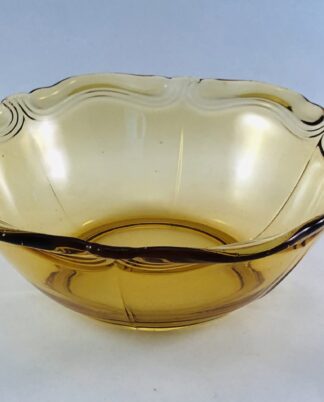 Glasskål.