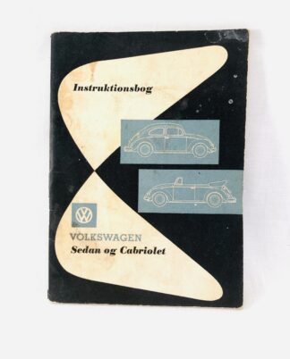 "Instruktionsbog - Volkswagen Sedan og Cabriolet"