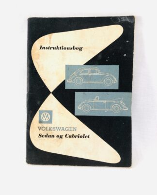 "Instruktionsbog - Volkswagen Sedan og Cabriolet"