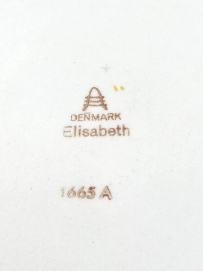 Smørbrik - Aluminia - Elisabeth. - Image 2