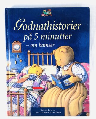"Godnathistorier på 5 minutter" - om bamser.