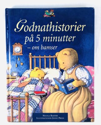 "Godnathistorier på 5 minutter" - om bamser.