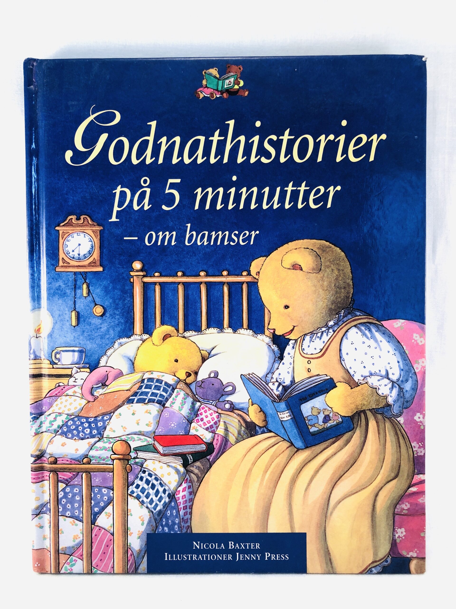 "Godnathistorier på 5 minutter" - om bamser.