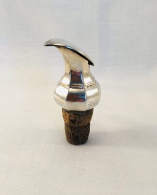 Skænkeprop sølvplet.