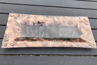 Stort glasfad. - Billede 2