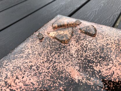 Stort glasfad. - Billede 4