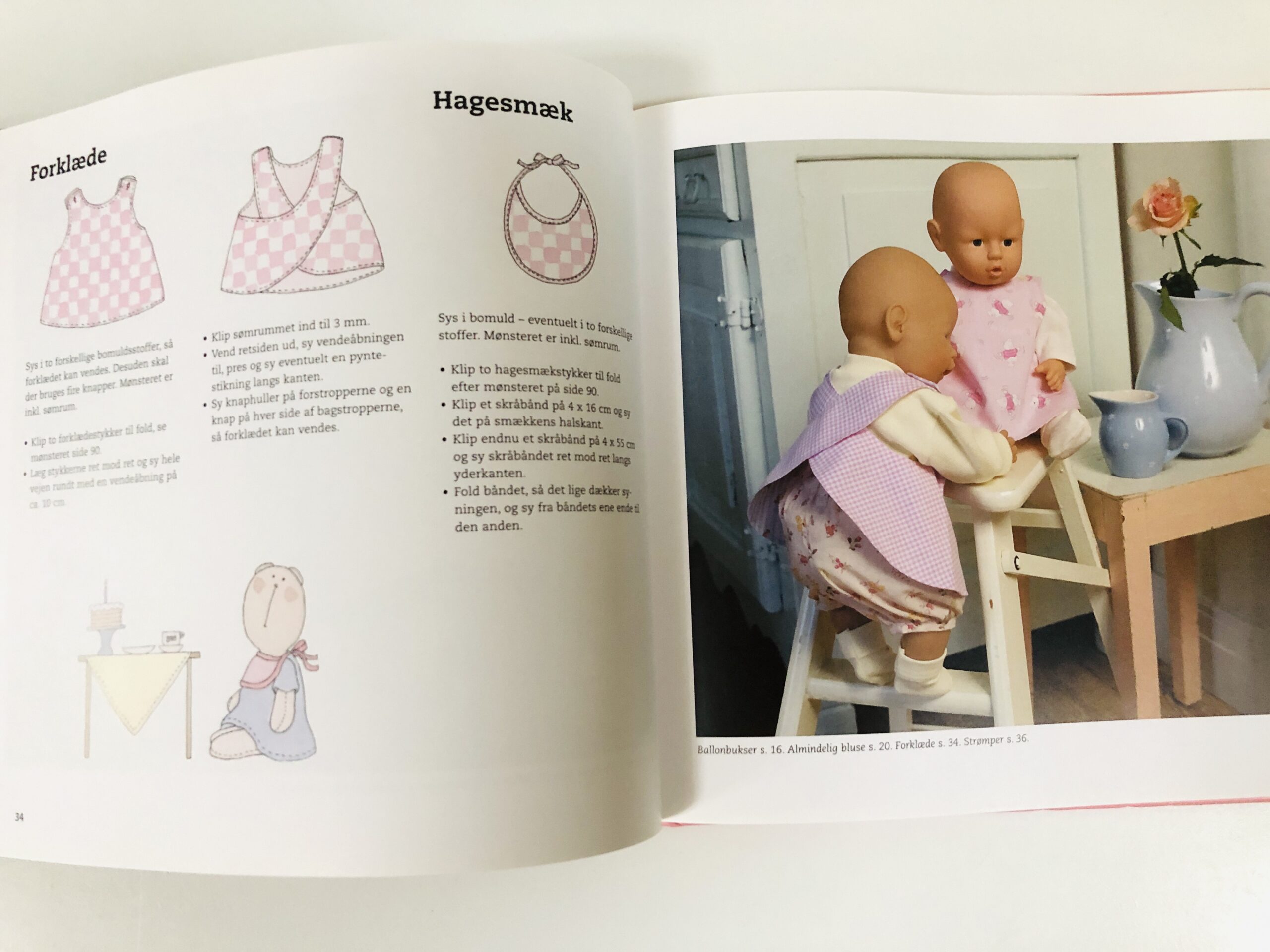 "Tøj og tilbehør til babydukker" - Billede 4