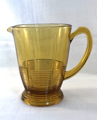 Glaskande – ravgul.