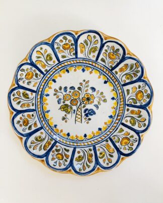 Håndmalet Talavera platte.