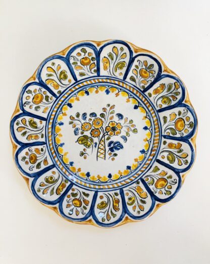 Håndmalet Talavera platte.