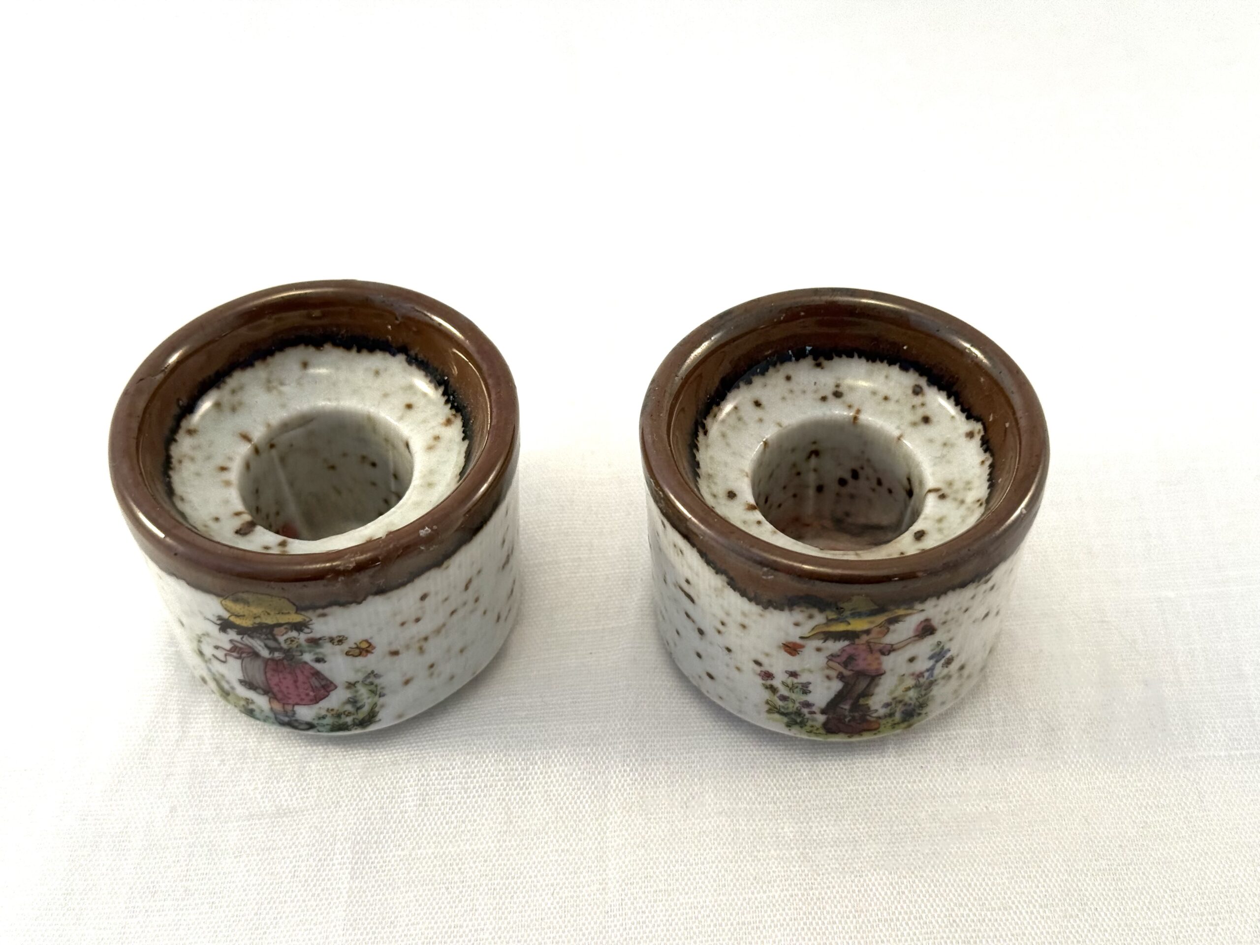 2 retro lysestager. - Billede 3