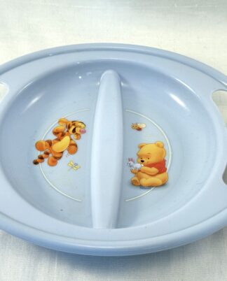 Disney børnetallerken med  Peter Plys og Tigerdyret.