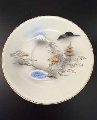 Underkop – japansk landskabsmotiv.