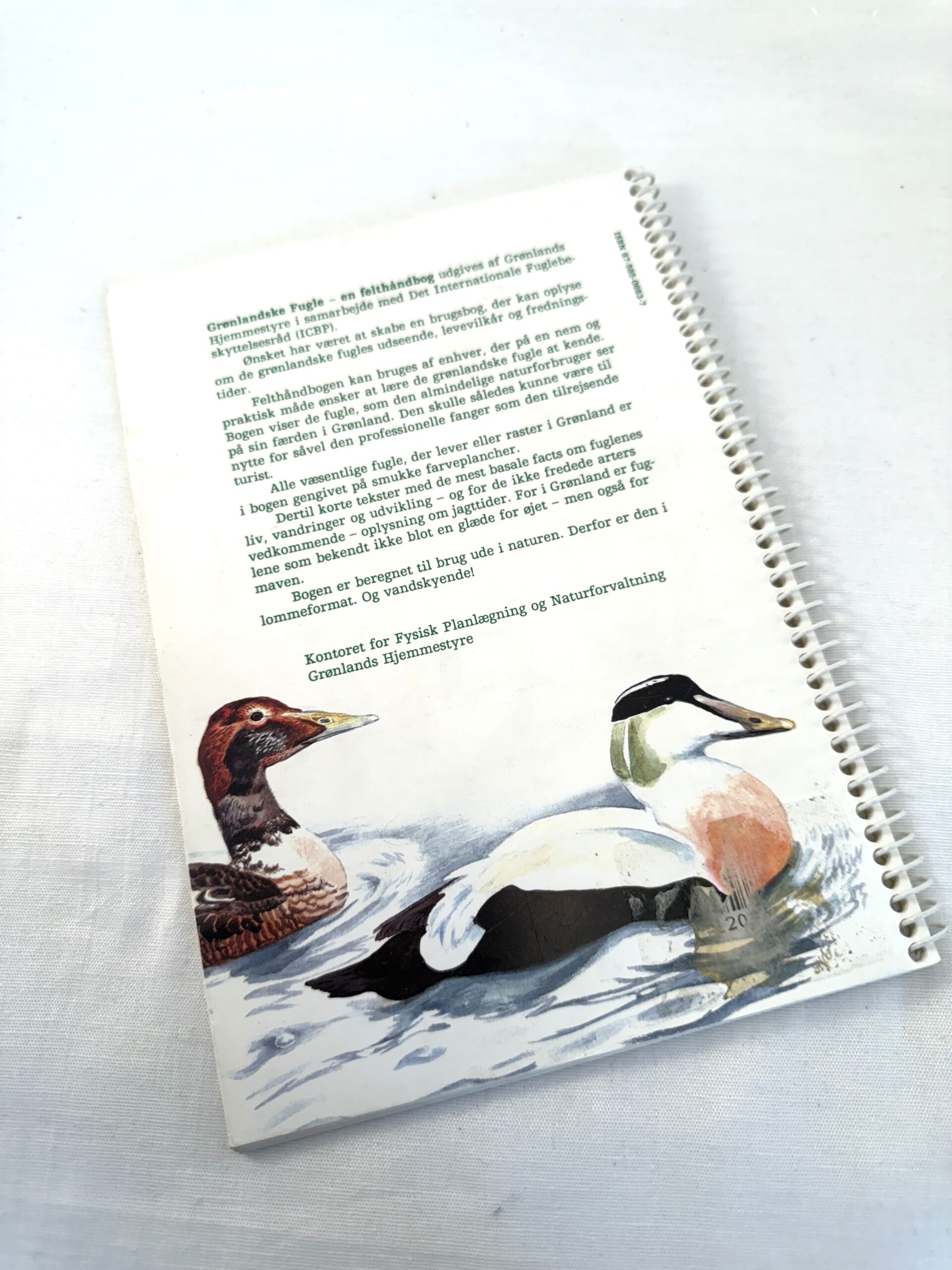 "Grønlandske fugle" – en felthåndbog. - Billede 3