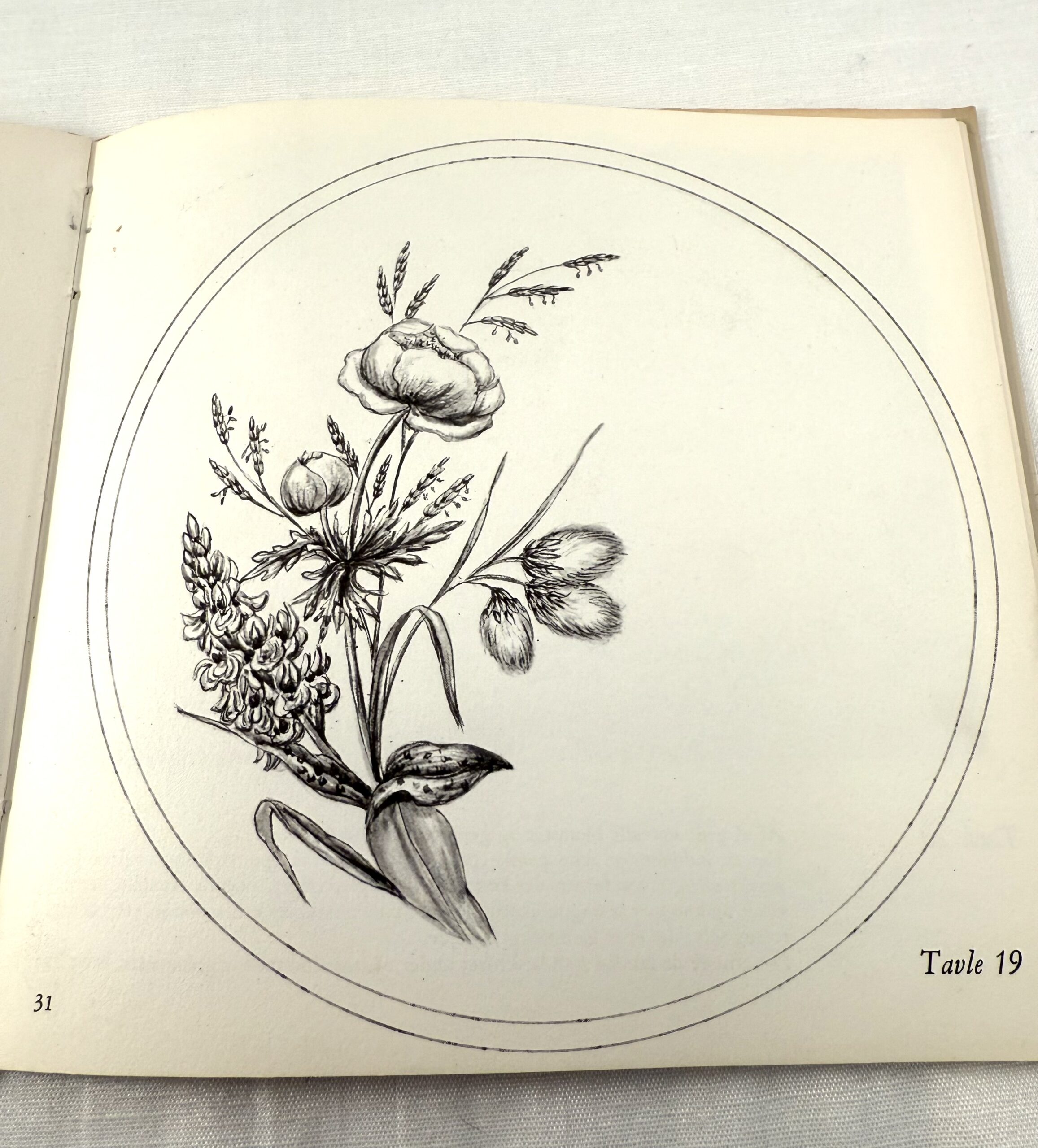 Engen "Motiver til porcelænsmaling II" - Billede 2
