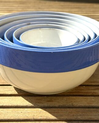 Aluminia skålsæt – 6 stk.