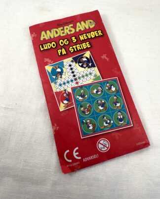 Disney Anders And spil – Ludo & Tre på stribe.