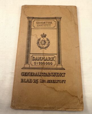 Generalstabskort – Æbeltoft (Blad 25)