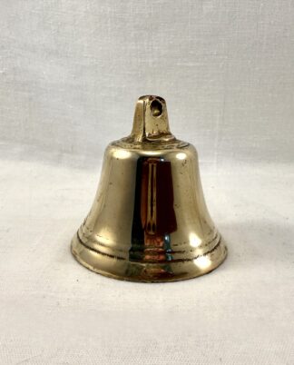 Messing juleklokke.
