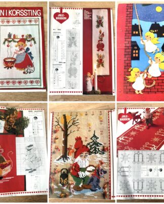 "Julen i korssting" Fra Hjemmet 1983