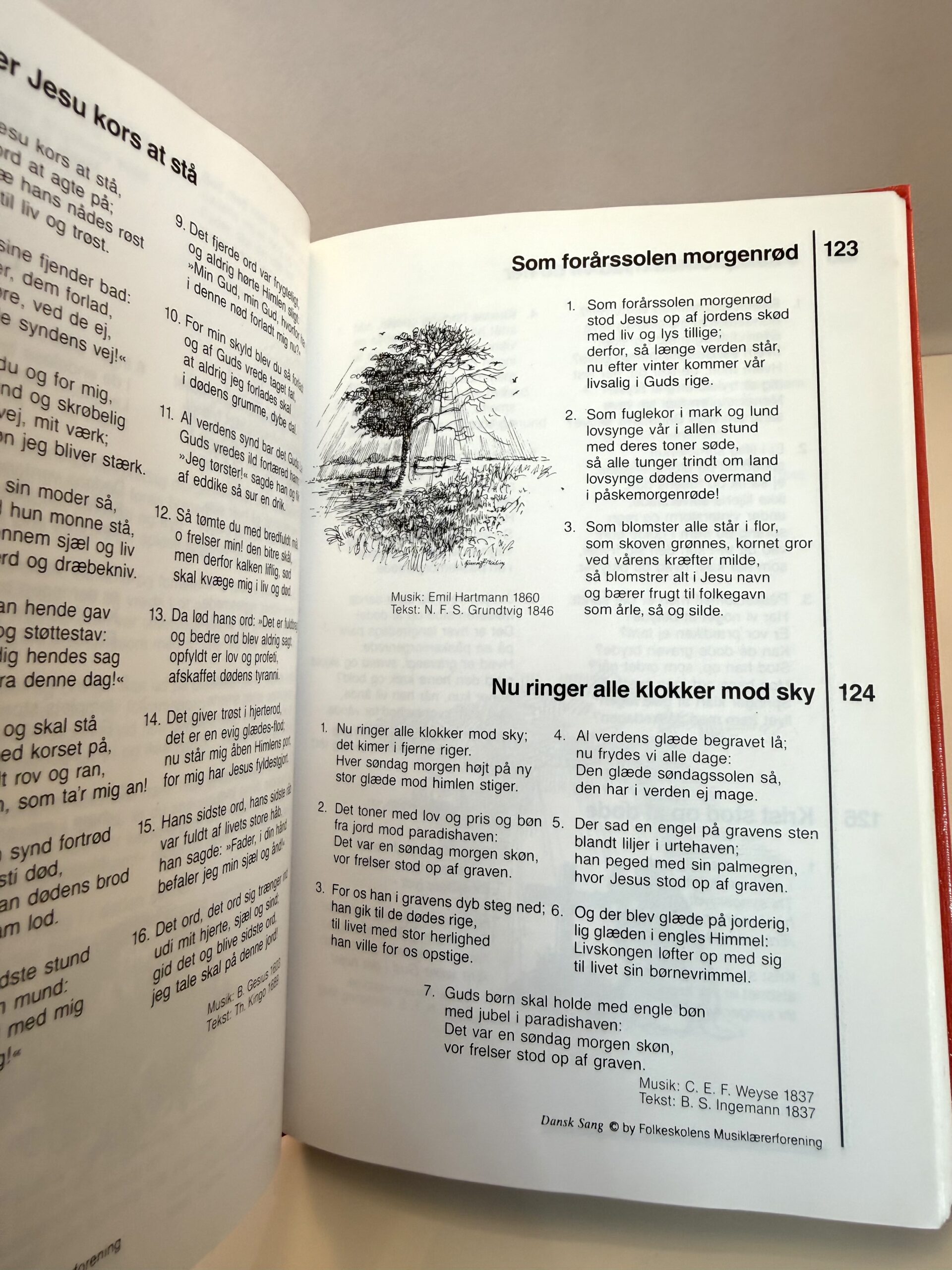 "Dansk Sang" – tekstbogen. - Billede 3