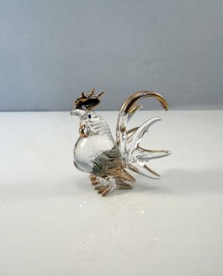 Lille glasfigur - Hane.