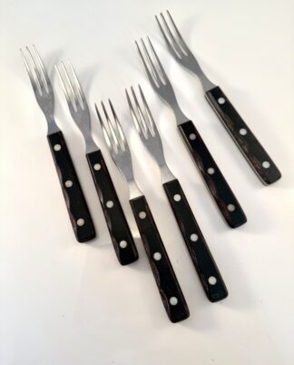 6 Gense Old Farmer steak gafler.